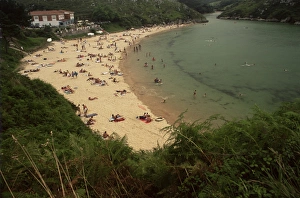 European Coast Line Drucke: Playa de Poo