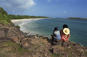 West Indies Beaches Drucke: Pointe des Salines