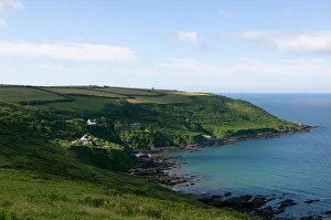Drucke von Polhawn ist ein Ort in der Grafschaft Cornwall im Südwesten Englands und liegt an der englisch-welshischen Grenze Torpoint Drucke: Polhawn bei Torpoint in der Grafschaft Cornwall im Vereinigten Königreich Großbritannien und Irland (Europa)
