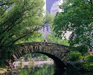 NYC Tourist Attractions Drucke: The Pond, Central Park