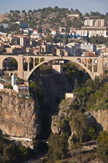 Drucke von Brücke Pont de Sidi Rached in Konstantin (Ost-Algerien), Algerien. Nordafrika. Afrika Konstantin Drucke: Brücke Pont de Sidi Rached in Konstantin Ost-Algerien Algerien Nordafrika Afrika