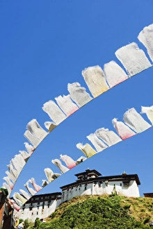 Bettmals unter dem Wangdue-Phodrang-Dzong, gegründet von der Zhabdrung im Jahr 1638