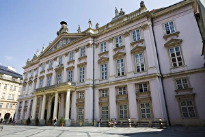 Bratislava Old Town Drucke: Primatial Palace, Primacialne square, Old Town, Bratislava, Slovakia, Europe