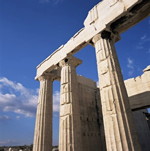 European Historical Sites To Visit Drucke: Propylaea columns