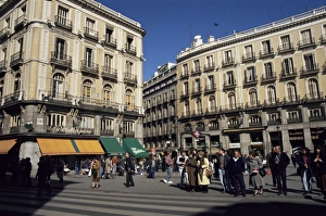 Madrid City View Drucke: Puerta del Sol