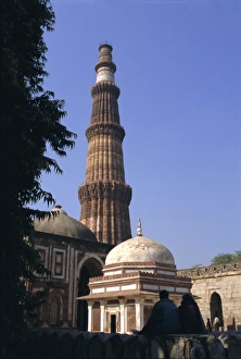 13th Century Architecture Drucke: Qutb Minar