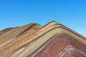 Rainbow Mountain Peru Drucke: Rainbow Mountain, Pitumarca District, Cusco (Cuzco) Region, Peru, South America