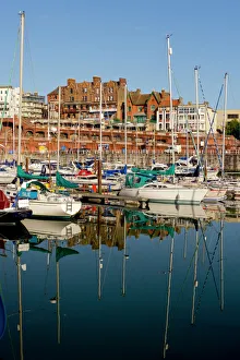 Kent Drucke: Hafen Ramsgate,Thanet,Kent,England,Vereinigtes Königreich Europäische Union