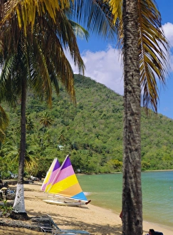 Tropical Vacation Spots Drucke: Reduit beach