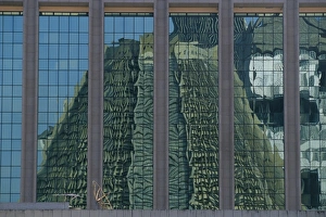 Rio De Janeiro Architecture Drucke: Reflection Rio de Janeiro cathedral, Rio de Janeiro, Brazil, South America