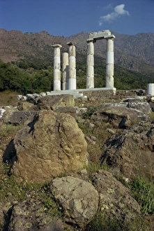 Doric Order Architecture Drucke: Remaining Doric columns