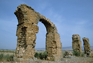 African Archeological Sites Drucke: Remains of the aqueduct