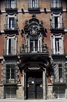 Spanish Capital Cityscape Drucke: De Ribera portal, c