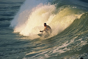 Indian Ocean Waves Drucke: Riding the tubes