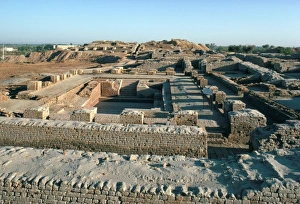 Indus Valley Civilization Drucke: Ritual bath in the citadel