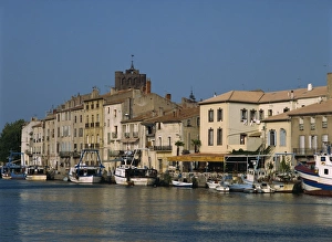 French Countryside Scenery Drucke: River Herault, Languedoc Roussillon, France, Europe