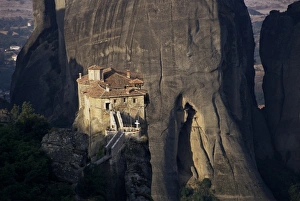 Meteora UNESCO Site Drucke: Rossanou monastery