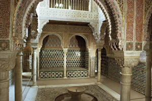 Andalucia Travel Destination Drucke: Royal baths