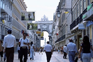 European Union Tourism Drucke: Rua Augusta