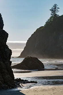 Rubi Strand im Olympischen Nationalpark, Weltkulturerbe der UNESCO am Pazifikküstenrand des Nordwestens