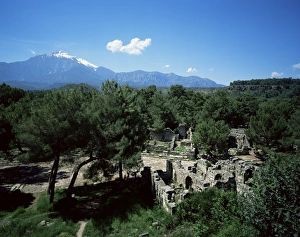 Anatolia Landscape Drucke: The ruins of Phaselis