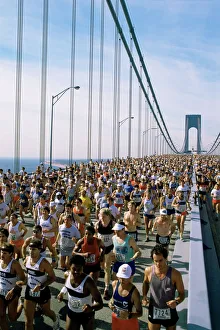 New York Drucke: Laufende, Marathon