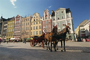 Europe Travel Destination Guide Drucke: The Rynek (Town Square)