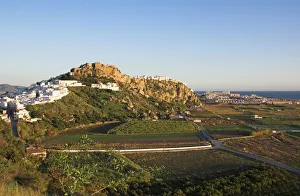 Europe Travel Destinations Drucke: Salobrena castle