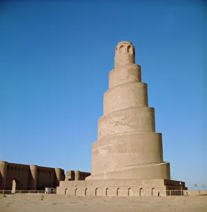 Drucke von Samarra-Minarett, Irak Irak Drucke: Samarra-Minarett