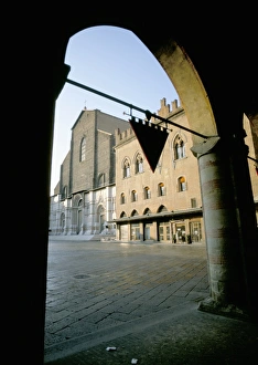 European Gothic Architecture Styles Drucke: San Petronio
