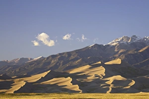 White Space Photography Drucke: Sand dunes at dusk