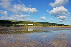 Devon Drucke: Saunton Sande, Devon, England, Vereinigtes Königreich Europäische Union