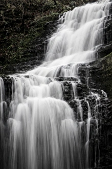 Yorkshire Dales Waterfall Drucke: Scaleber Force waterfall, Yorkshire Dales, Yorkshire, England, United Kingdom, Europe