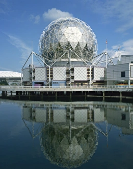 British Columbia Travel Destinations Drucke: Science World Centre, Vancouver, British Columbia, Canada, North America