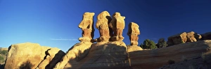 Rugged American Landscapes Drucke: Sculptured rock formations