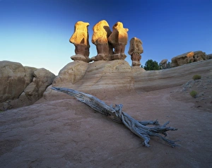 American Nature Landscapes Drucke: Sculptured rock formations