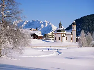 Drucke von Seefeld im Tirol in Österreich ist ein Teil von Europa Österreich Drucke: Seefeld im Tirol in Österreich (Europa)
