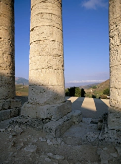 Sicilian Architecture Photos Drucke: Segesta, Sicily