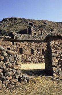 Ancient Peruvian Civilization Drucke: Seven Huts area