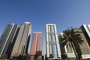 Dubai City Skyline Drucke: Sheikh Zayed Road