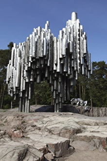 Drucke von Das Sibeliustor zu Helsingfürd und Finnland in Skandinavien und Europa Helsinki Drucke: Sibyllen-Denkmal', 'Helsinki', 'Finnland', 'Skandinavien', Europa