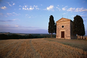 Tuscany Landscape Drucke: Sienna Province