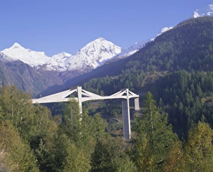 Swiss Alps Travel Destination Drucke: Simplon Pass