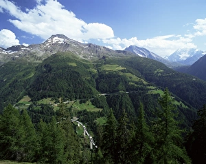 Bilder Datiert 13. Januar 2000: Simplonpass