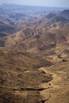 High Angle View Of Valley Drucke: Siroua Massif