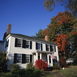USA Travel Destinations Drucke: Site of first confrontation of the American Revolution
