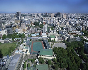 Tokyo Metropolitan Area Drucke: The skyline of Tokyo