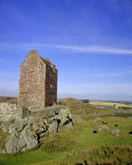 United Kingdom Heritage Site Drucke: Smailholm Tower