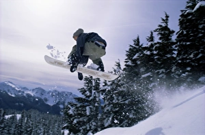 Adventure Sports Drucke: Snowboarder
