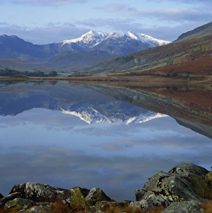Snowdon Range Drucke: Snowcapped peaks of the Snowdon Range